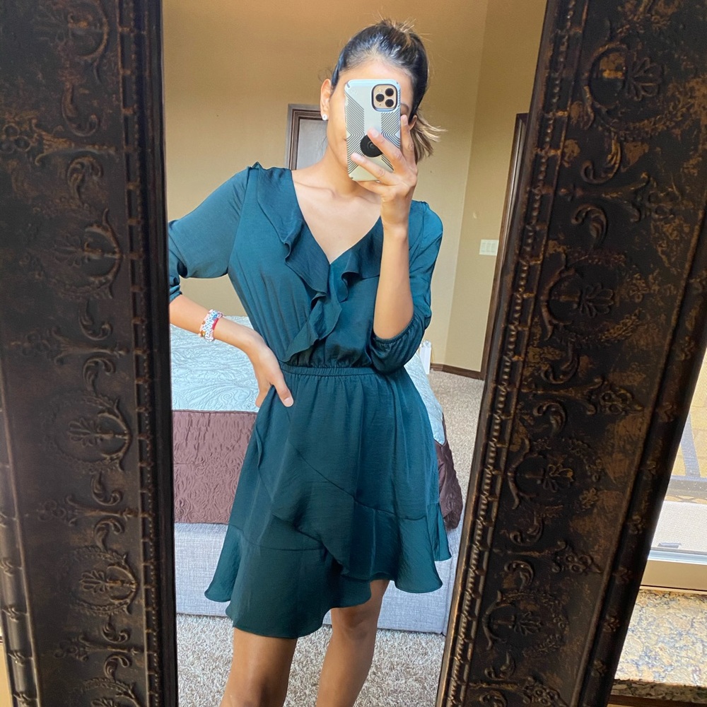 Green dress